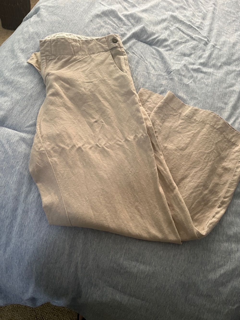 GAP Women's Light Beige Boot Cut Pants